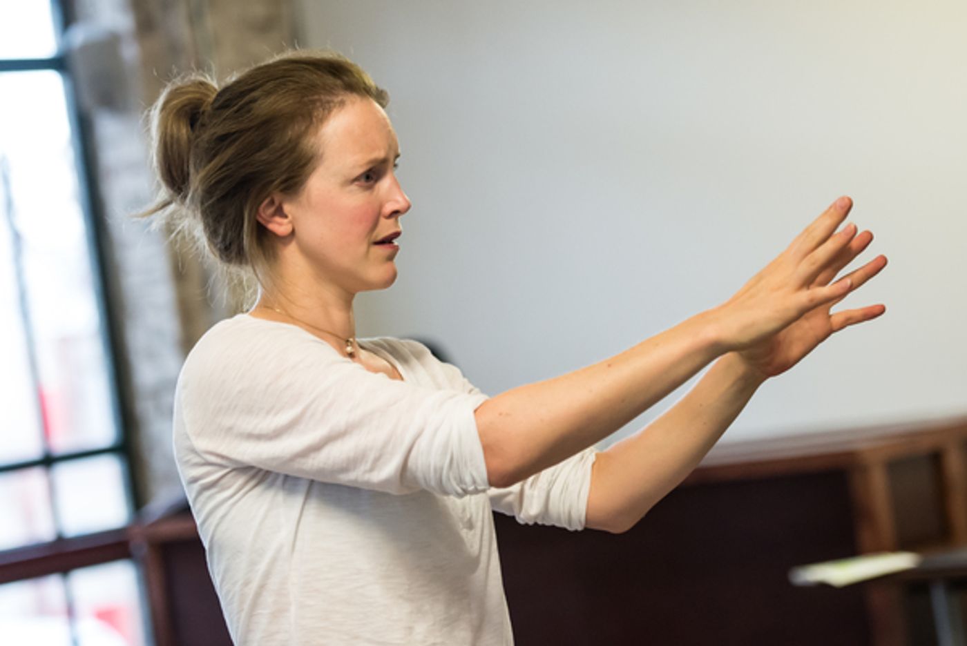 Photo Flash: Inside Rehearsal For MEET ME AT DAWN at Arcola  Image
