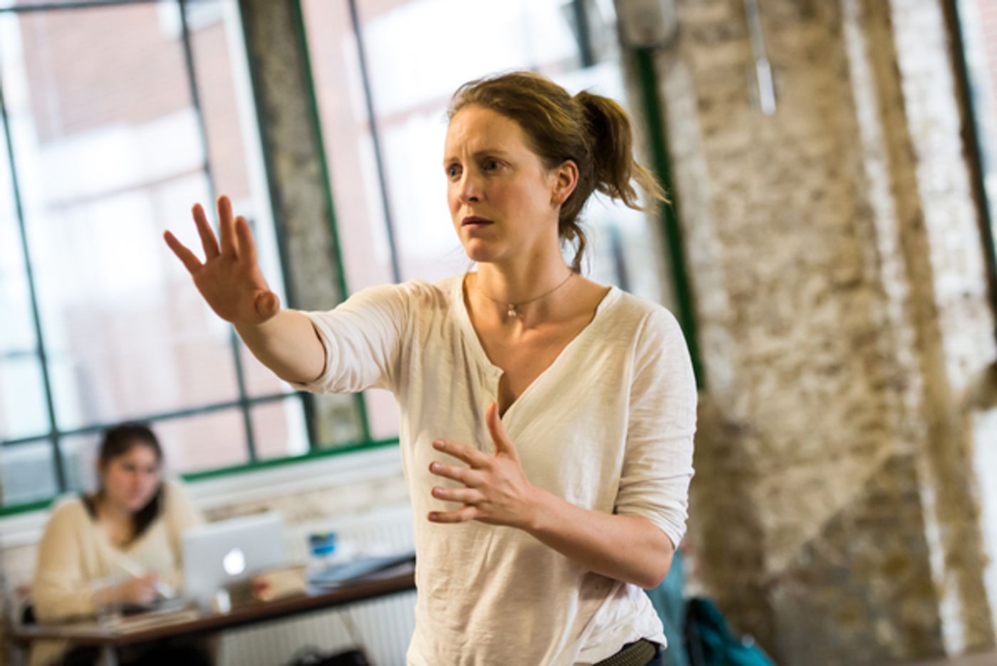 Photo Flash: Inside Rehearsal For MEET ME AT DAWN at Arcola  Image