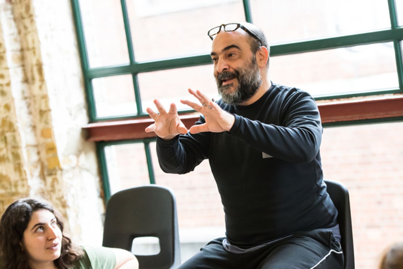 Photo Flash: Inside Rehearsal For MEET ME AT DAWN at Arcola  Image