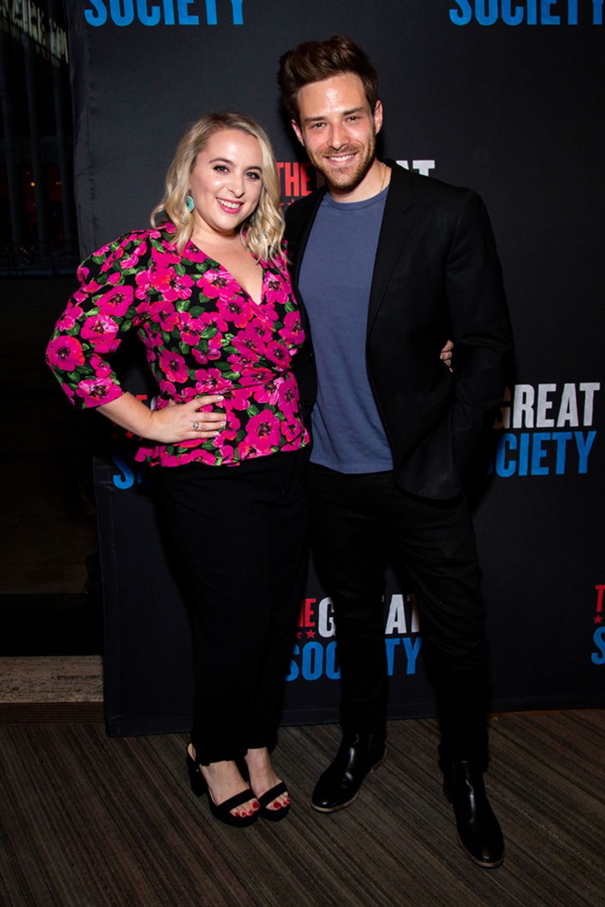 Megan Kane, Ben Rappaport at 