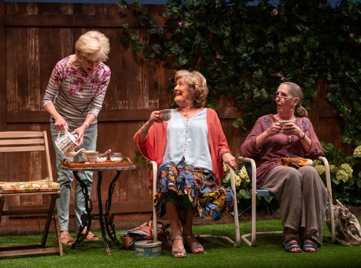 Helen Hedman, Catherine Flye and Brigid Cleary at 