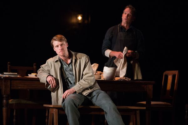 Colin Bates and Donald Sage Mackay in GIRL FROM THE NORTH COUNTRY Toronto/London Comp Photo