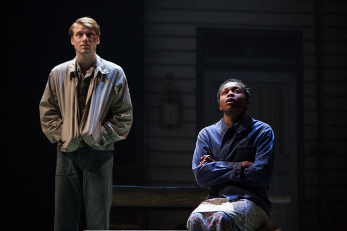 Colin Bates and Gloria Obianyo in GIRL FROM THE NORTH COUNTRY Toronto/London Company at 