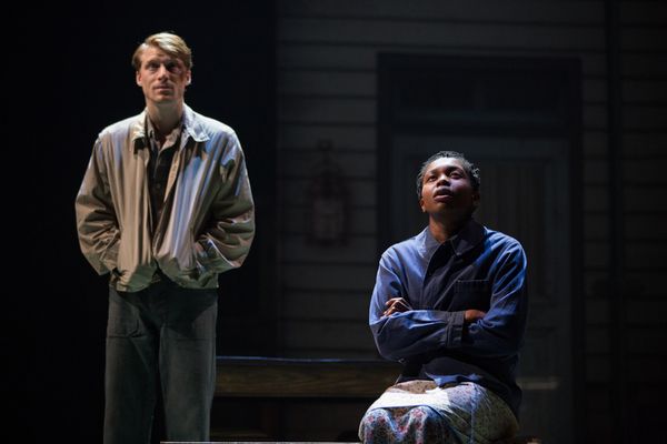 Colin Bates and Gloria Obianyo in GIRL FROM THE NORTH COUNTRY Toronto/London Company Photo