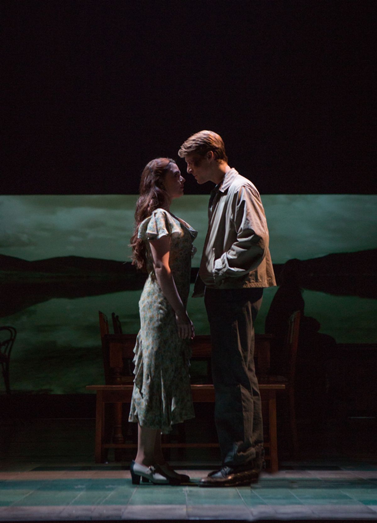 Gemma Sutton and Colin Bates in GIRL FROM THE NORTH COUNTRY Toronto/London Company at 