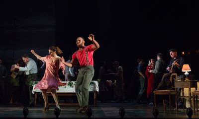 Katie Brayben, Shak Taylor and the cast of GIRL FROM THE NORTH COUNTRY Toronto/London Photo