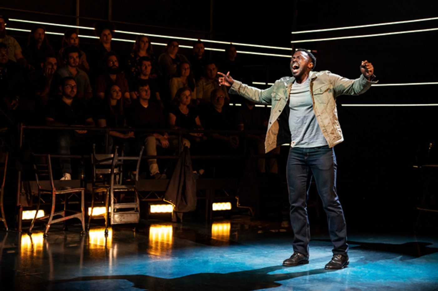 Photo Flash: First Look at Joshua Henry & More in MCC's THE WRONG MAN  Image