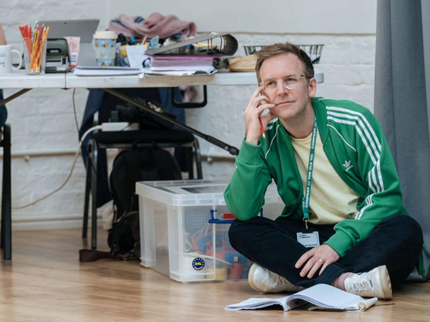 Photo Flash: Inside Rehearsal For LUNGS at the Old Vic, Starring Claire Foy and Matt Smith  Image