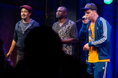 Lin-Manuel Miranda, Wayne Brady, Chris Sullivan Photo