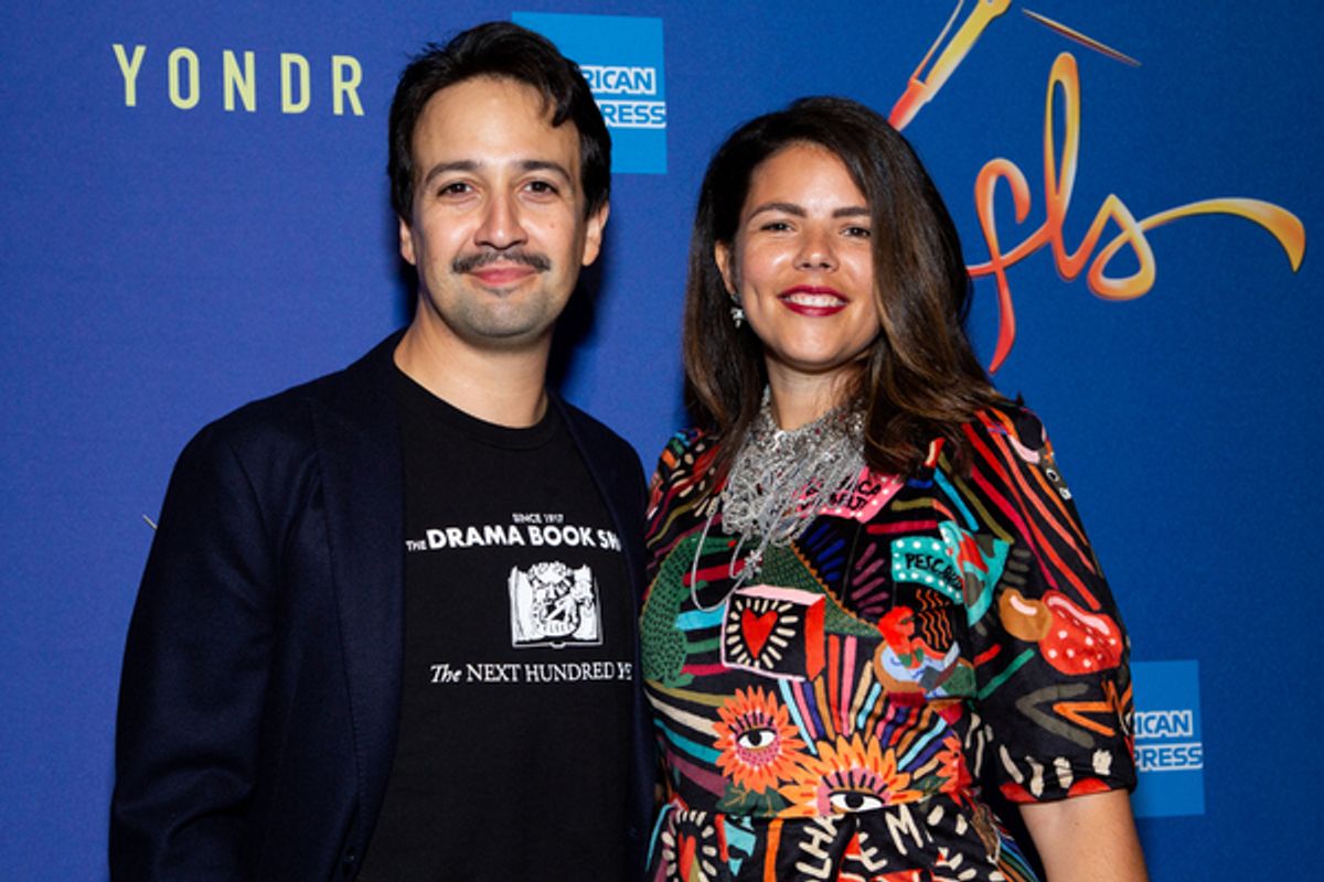 Lin-Manuel Miranda, Vanessa Nadal at 