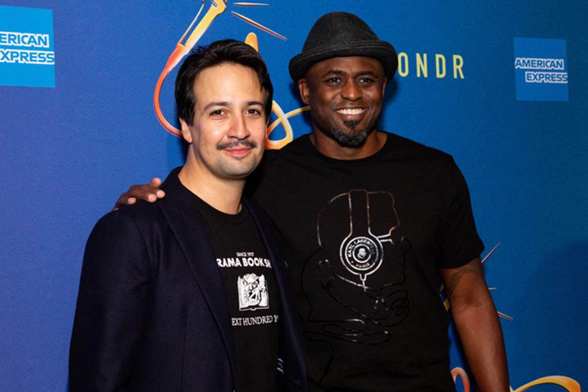 Lin-Manuel Miranda, Wayne Brady at 
