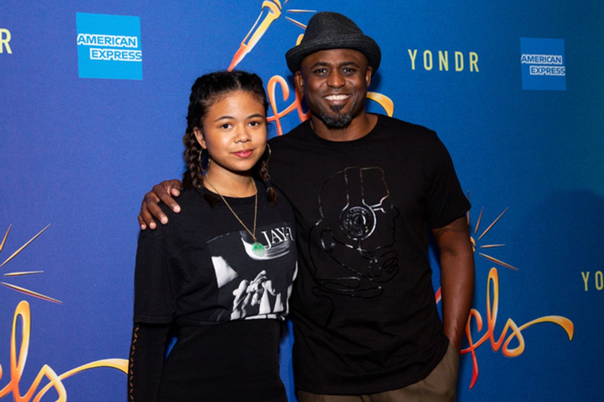 Wayne Brady, Maile Masako Brady at 