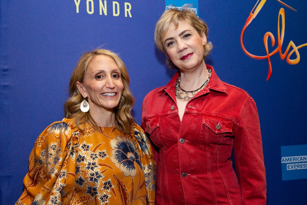 Jill Furman, Jenny Steingart at 