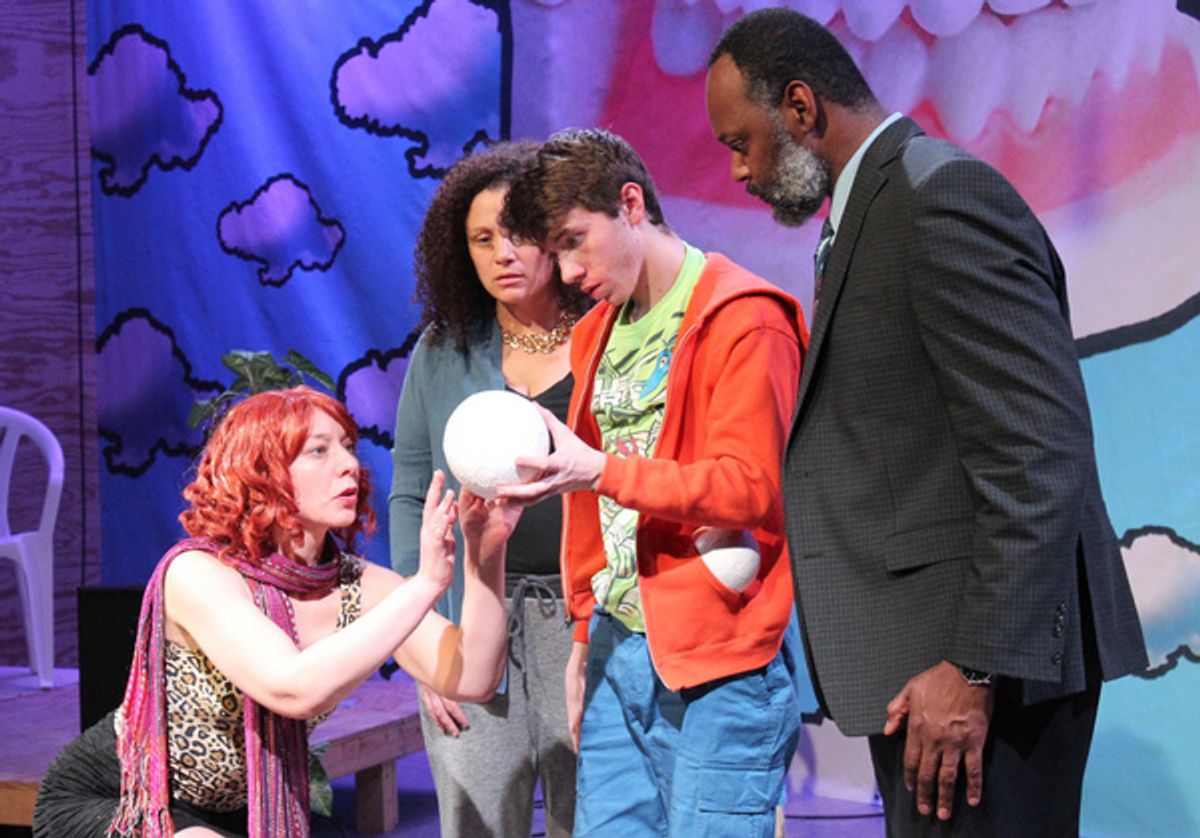 Emma Bowers, Amoreena Wade, Joshua Witzling, Godfrey Simmons at 