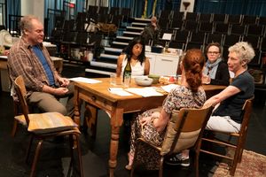 Jay O. Sanders, Rita Wolf, Maryann Plunkett , Brenda Wehle, and Haviland Morris Photo
