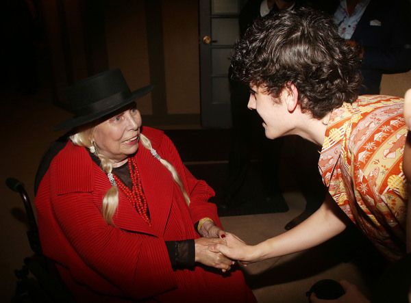 Joni Mitchell and Casey Likes  Photo