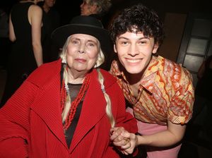 Joni Mitchell and Casey Likes  Photo