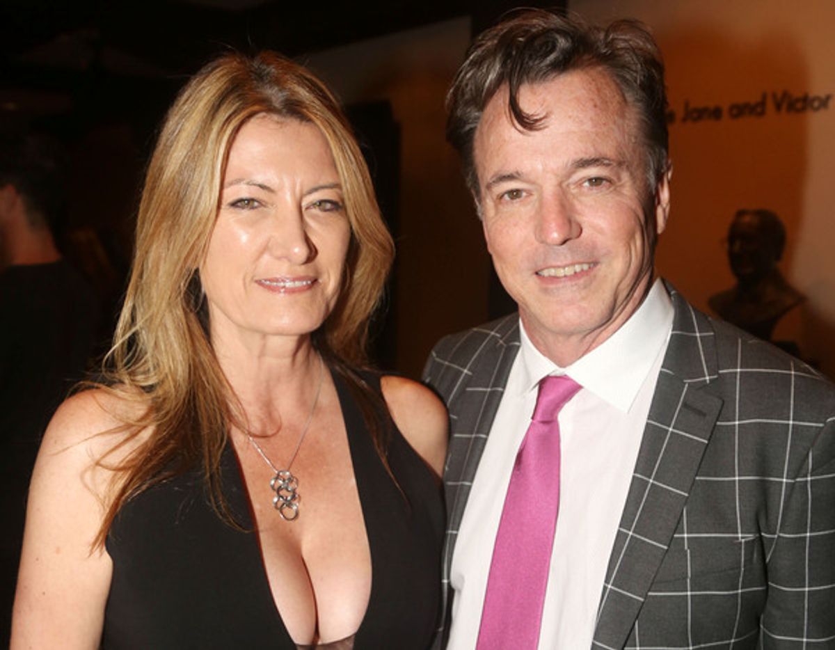 Producer Lia Vollack and Set Designer Derek McLane  at 