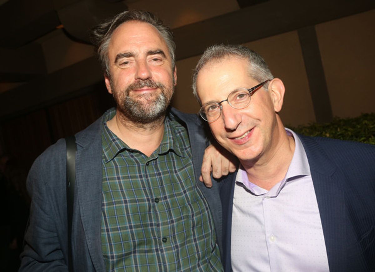 Director Jeremy Herrin and The Old Globe Artistic Director Barry Edelstein  at 