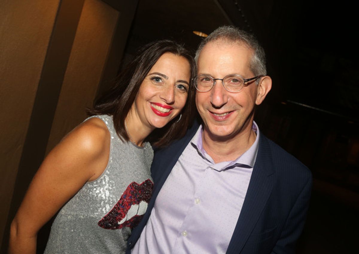 Producer Sue Wagner and The Old Globe Artistic Director Barry Edelstein  at 
