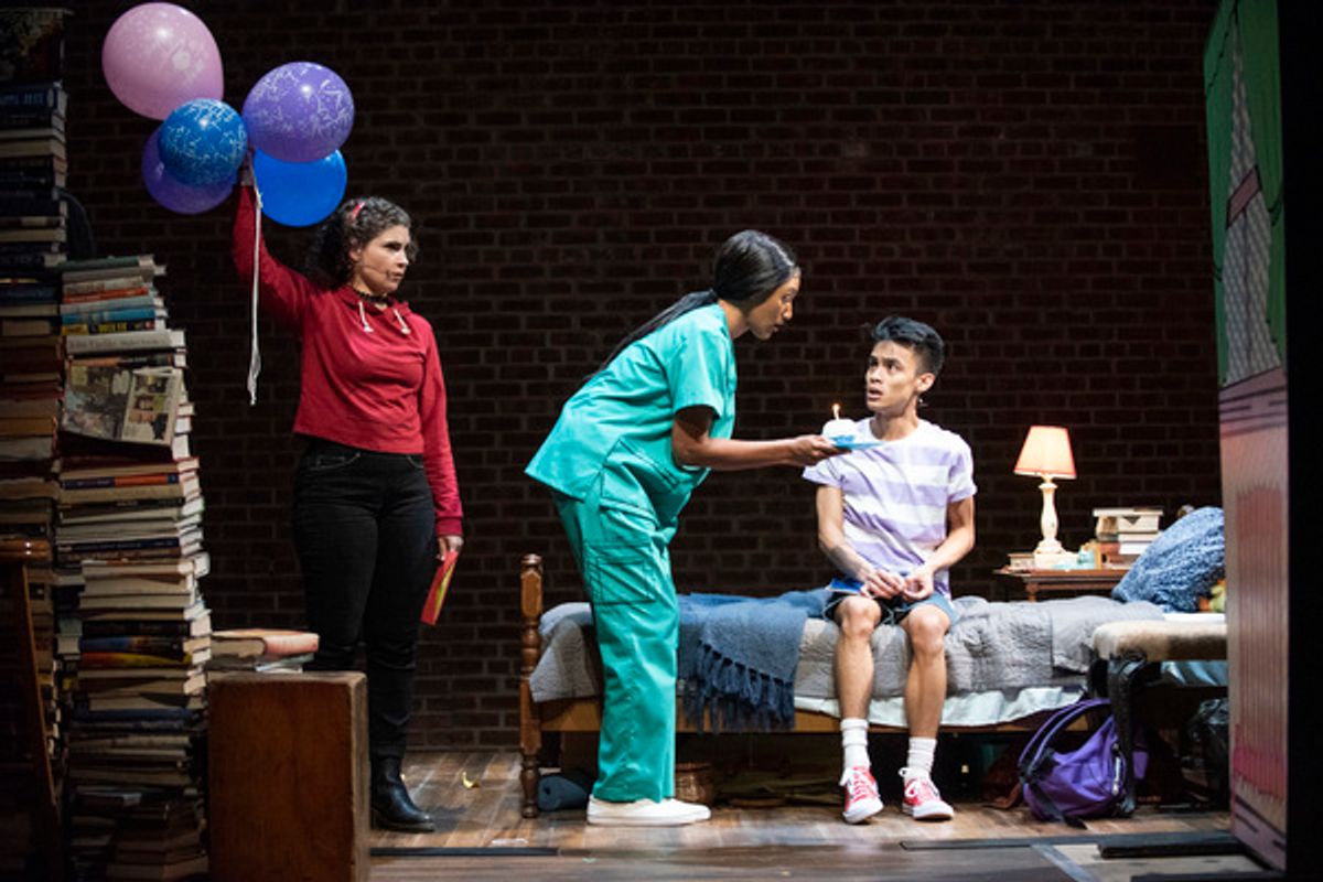 Sarah Sutliff, Samantha Joy Singh, Aaron Barnes at 