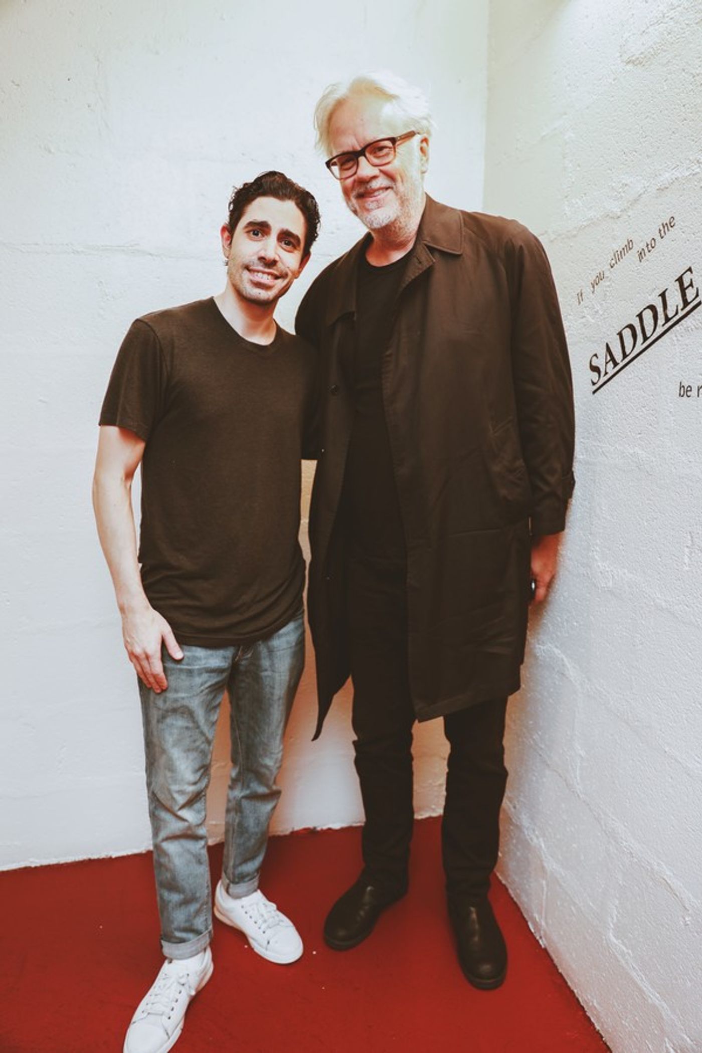 Photo Flash: Tim Robbins Stops By OKLAHOMA! On Broadway  Image