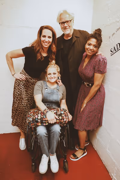 Tim Robbins, Mallory Portnoy,  Ali Stroker, and Rebecca Naomi Jones Photo