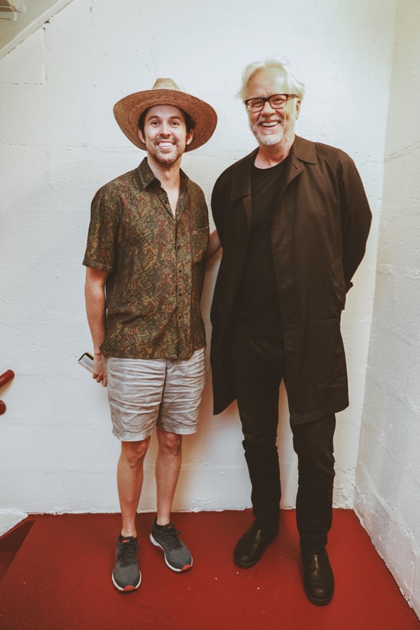Photo Flash: Tim Robbins Stops By OKLAHOMA! On Broadway  Image