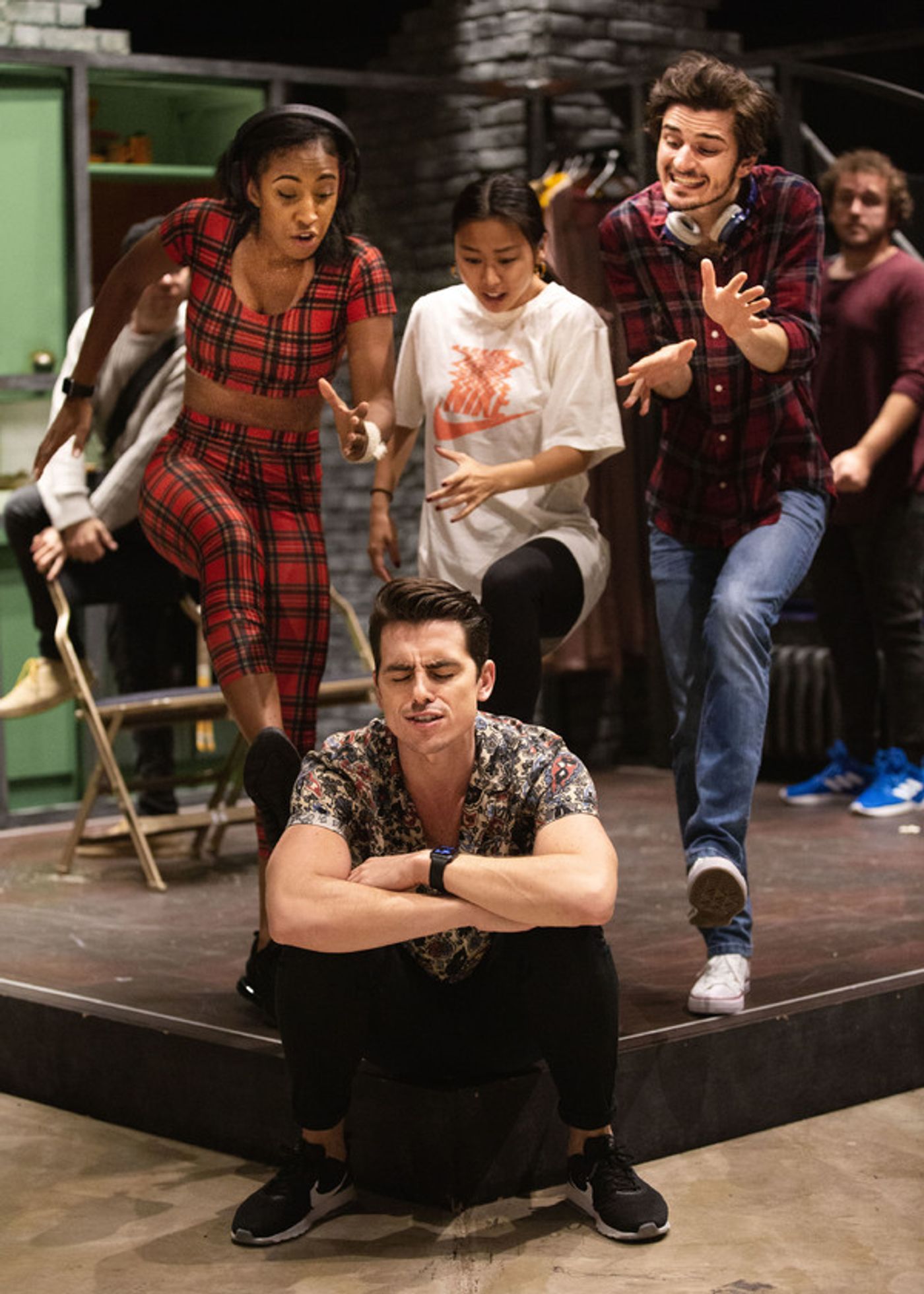 Photo Flash: Inside Rehearsal for the UK Premiere of HIGH FIDELITY  Image
