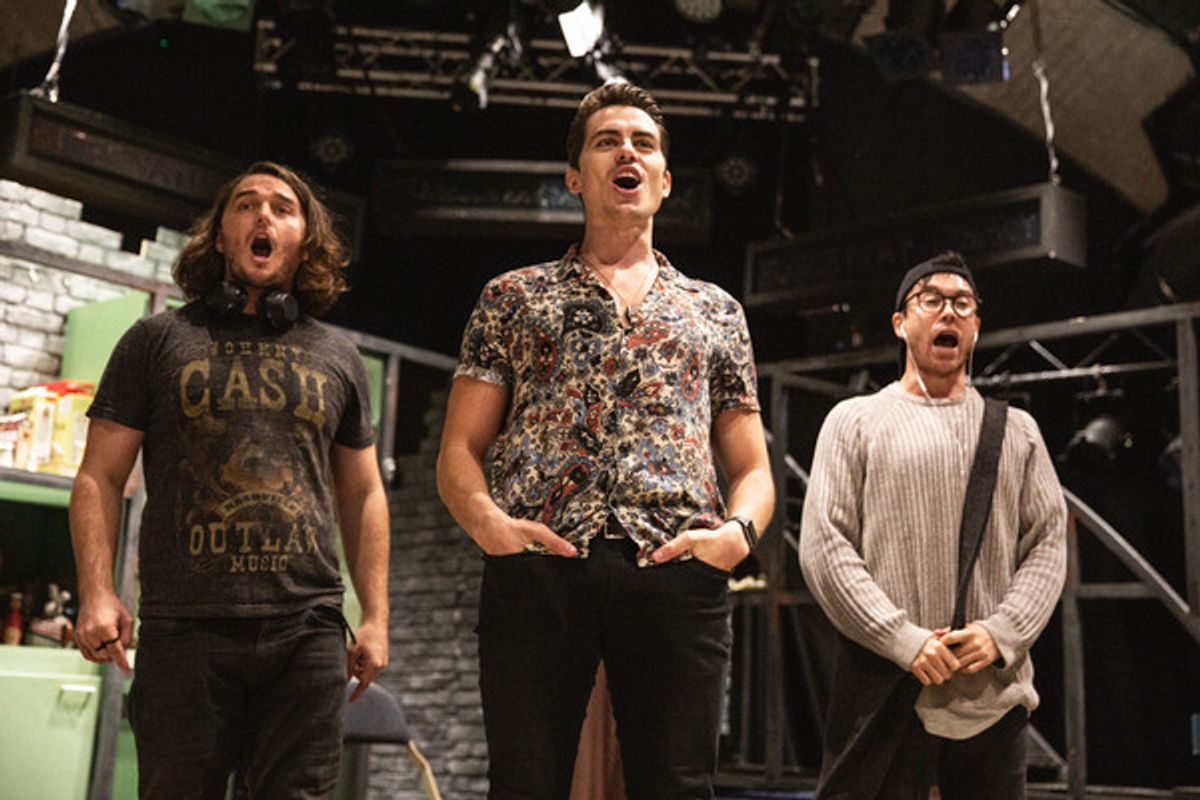 Robbie Durham, Oliver Ormson, Carl Au at 