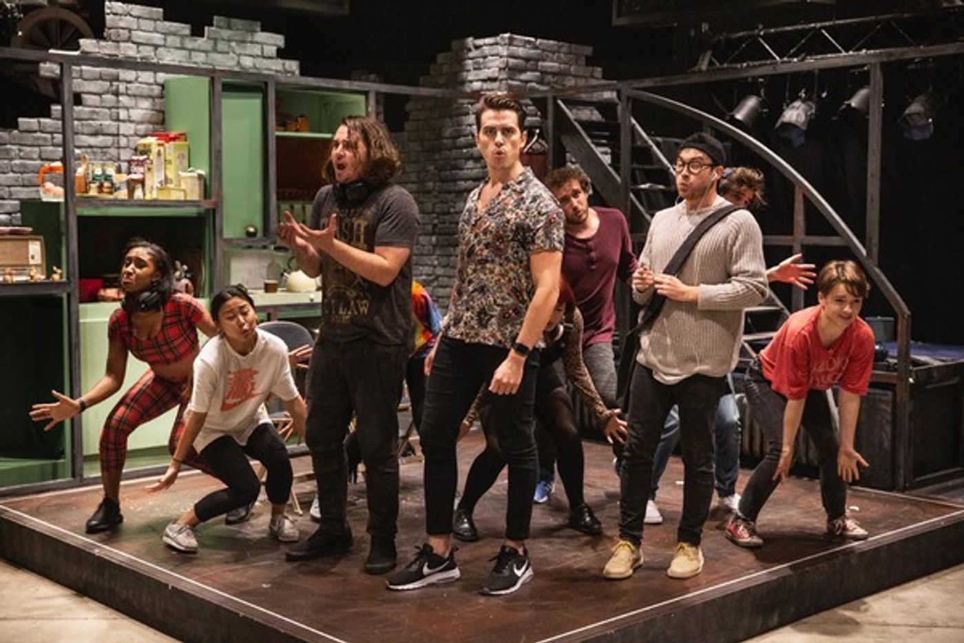 Photo Flash: Inside Rehearsal for the UK Premiere of HIGH FIDELITY  Image