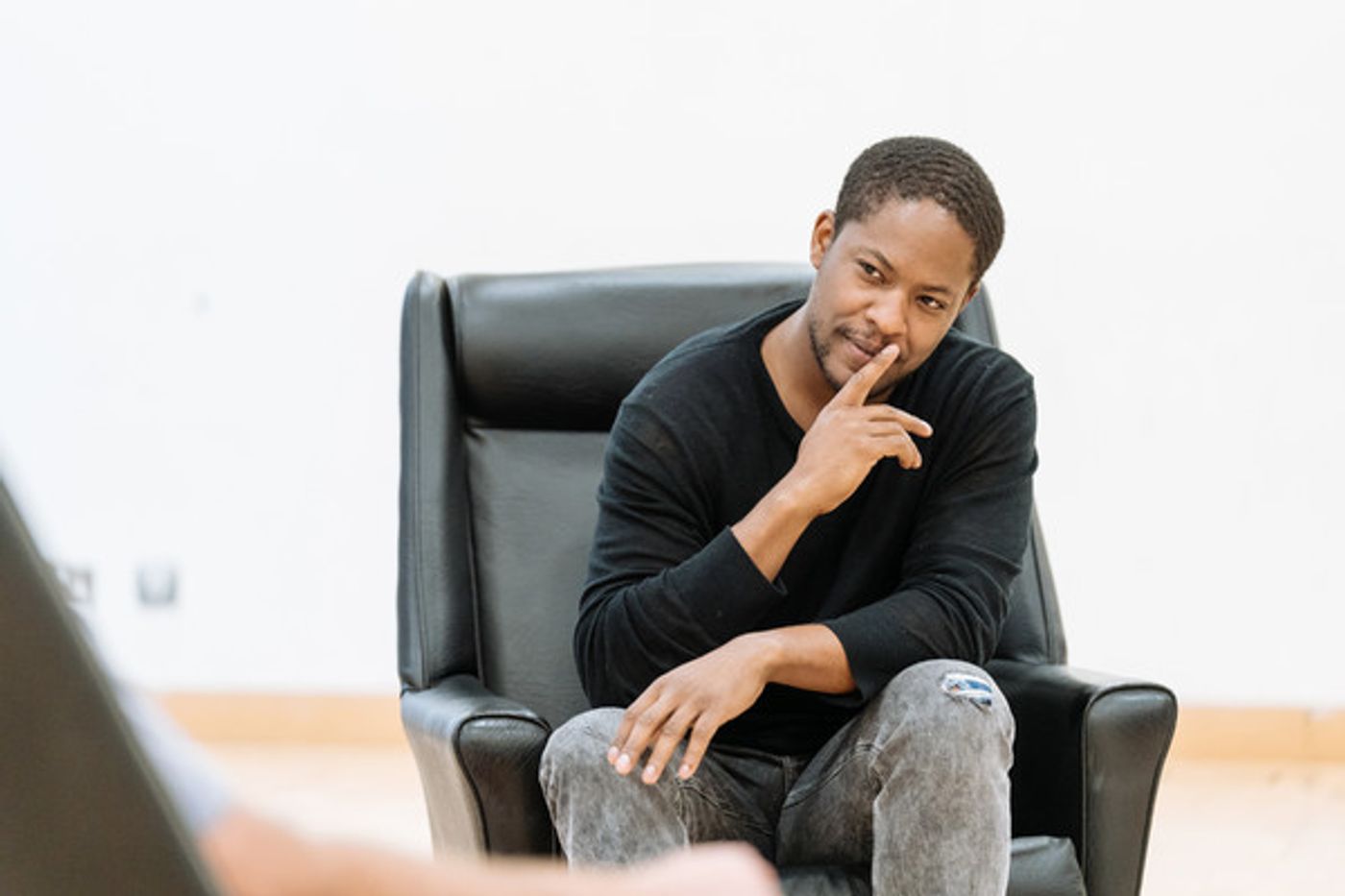 Photo Flash: Inside Rehearsal For BOTTICELLI IN THE FIRE at Hampstead Theatre  Image