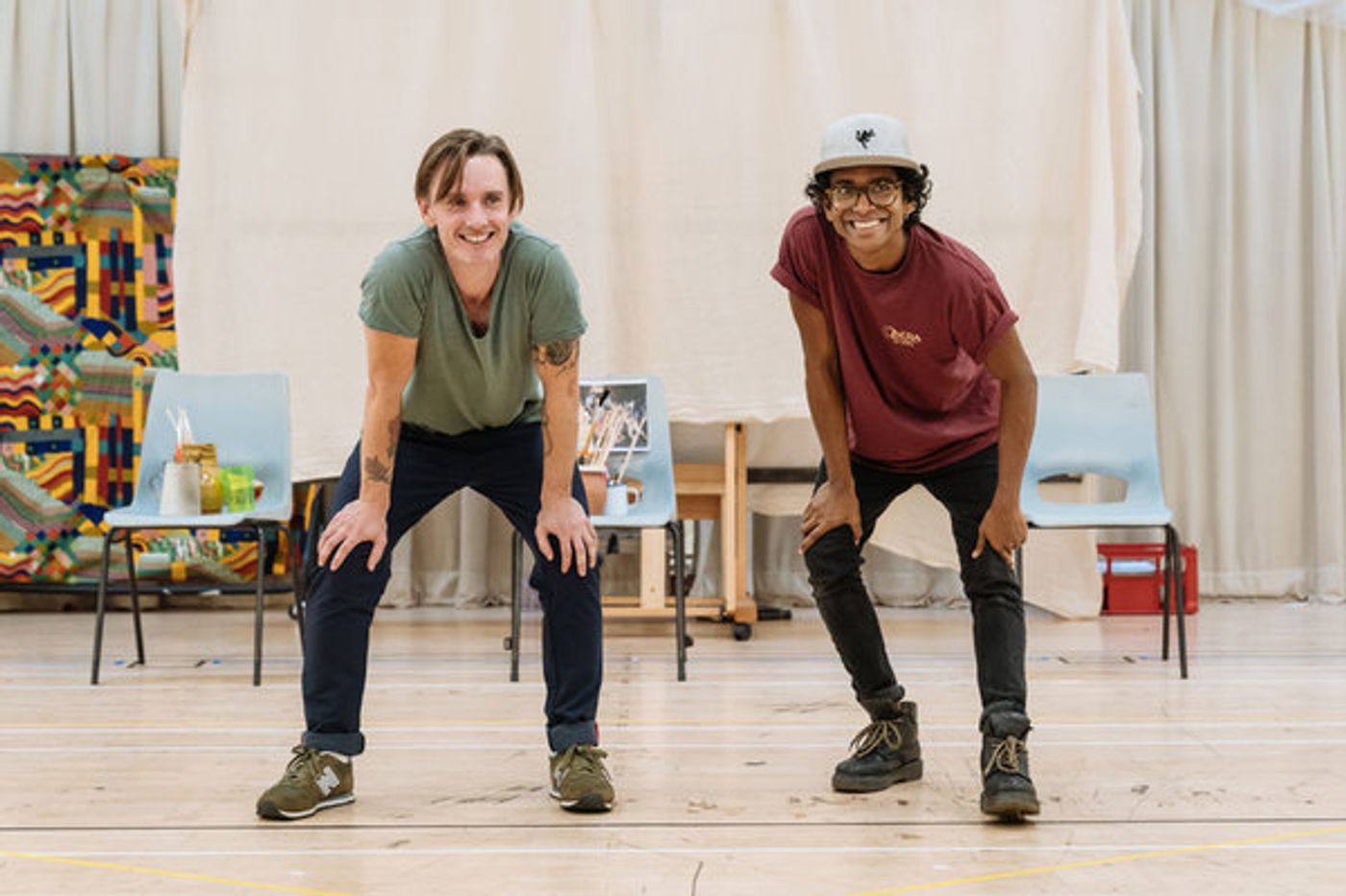 Photo Flash: Inside Rehearsal For BOTTICELLI IN THE FIRE at Hampstead Theatre  Image