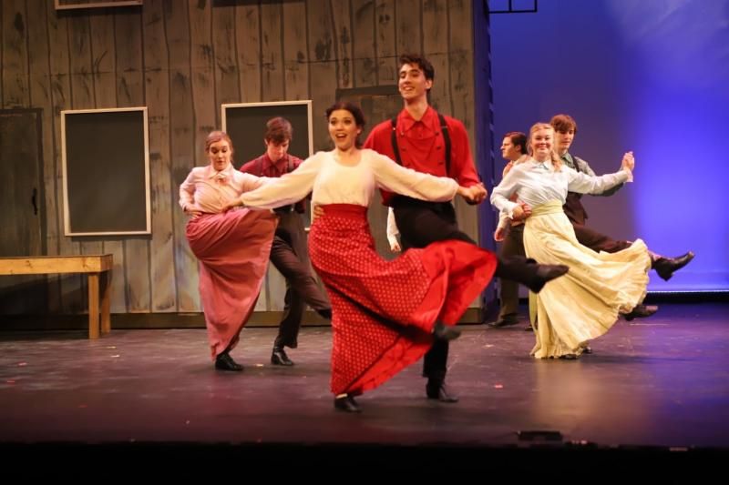 Review: Ammons, Krebs Lead Entertaining SEVEN BRIDES FOR SEVEN BROTHERS at Springhouse  Image