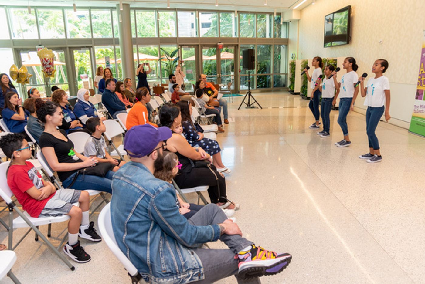 Photo Flash: Young Talent Big Dreams All Stars Visit Miami Cancer Institute To Perform Special Showcase  Image