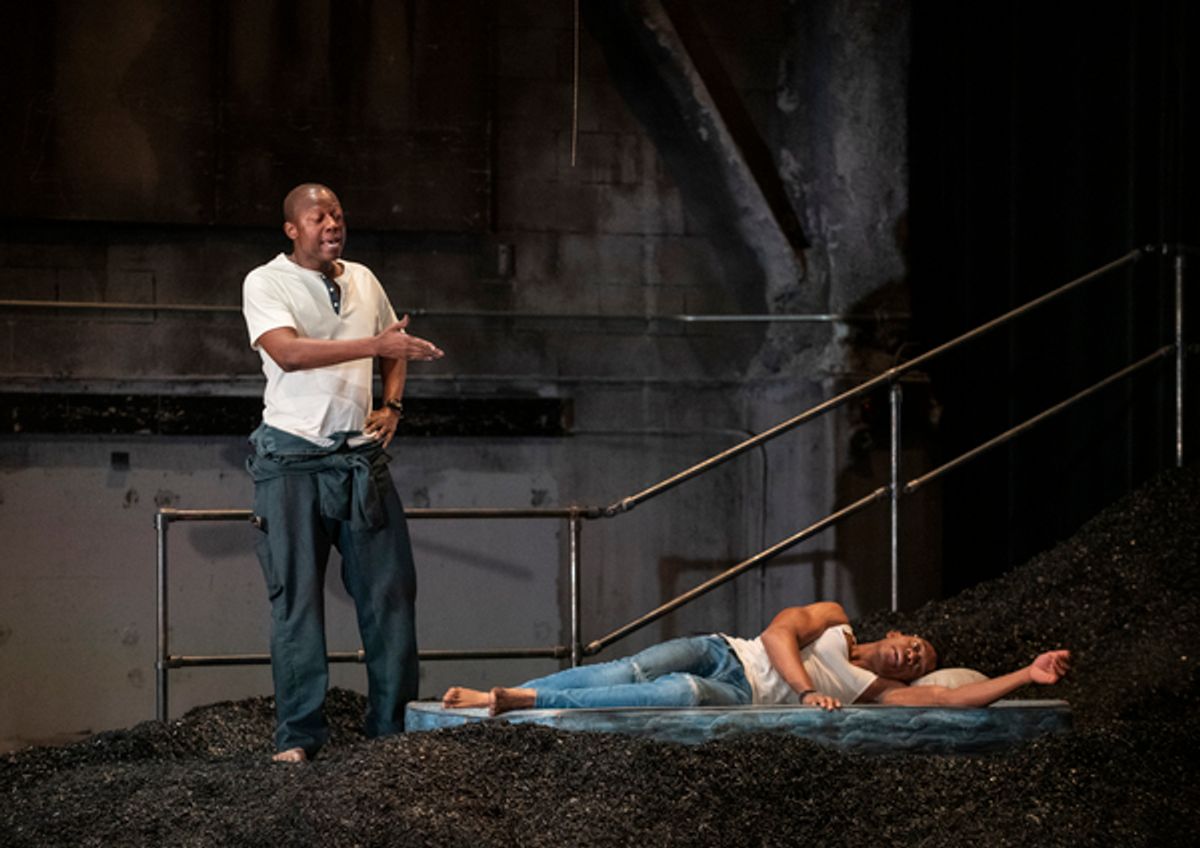 Manny Buckley and Patrick Agada at 