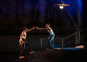 Rashaad Hall and Patrick Agada @ BroadwayWorld Rashaad Hall and Patrick Agada Photo
