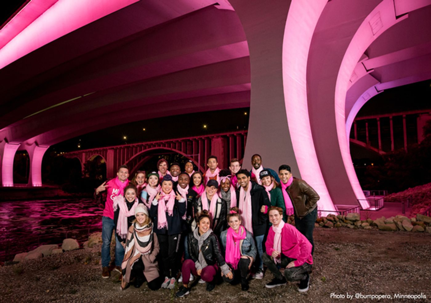 Photo Flash: MEAN GIRLS National Tour Lights Up Minneapolis In Honor Of October 3! Photo Flash: MEAN GIRLS National Tour Lights Up Minneapolis In Honor Of October 3! Image