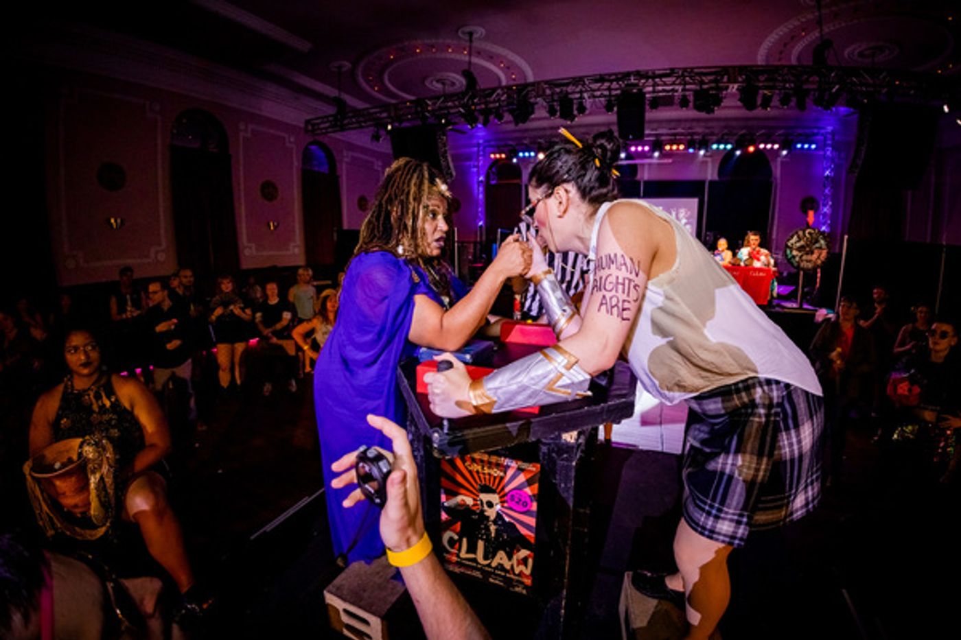 Photo Flash: The Chicago League of Lady Arms Wrestlers Presents CLLAW XXXIV: Good vs. Evil Photo Flash: The Chicago League of Lady Arms Wrestlers Presents CLLAW XXXIV: Good vs. Evil Image