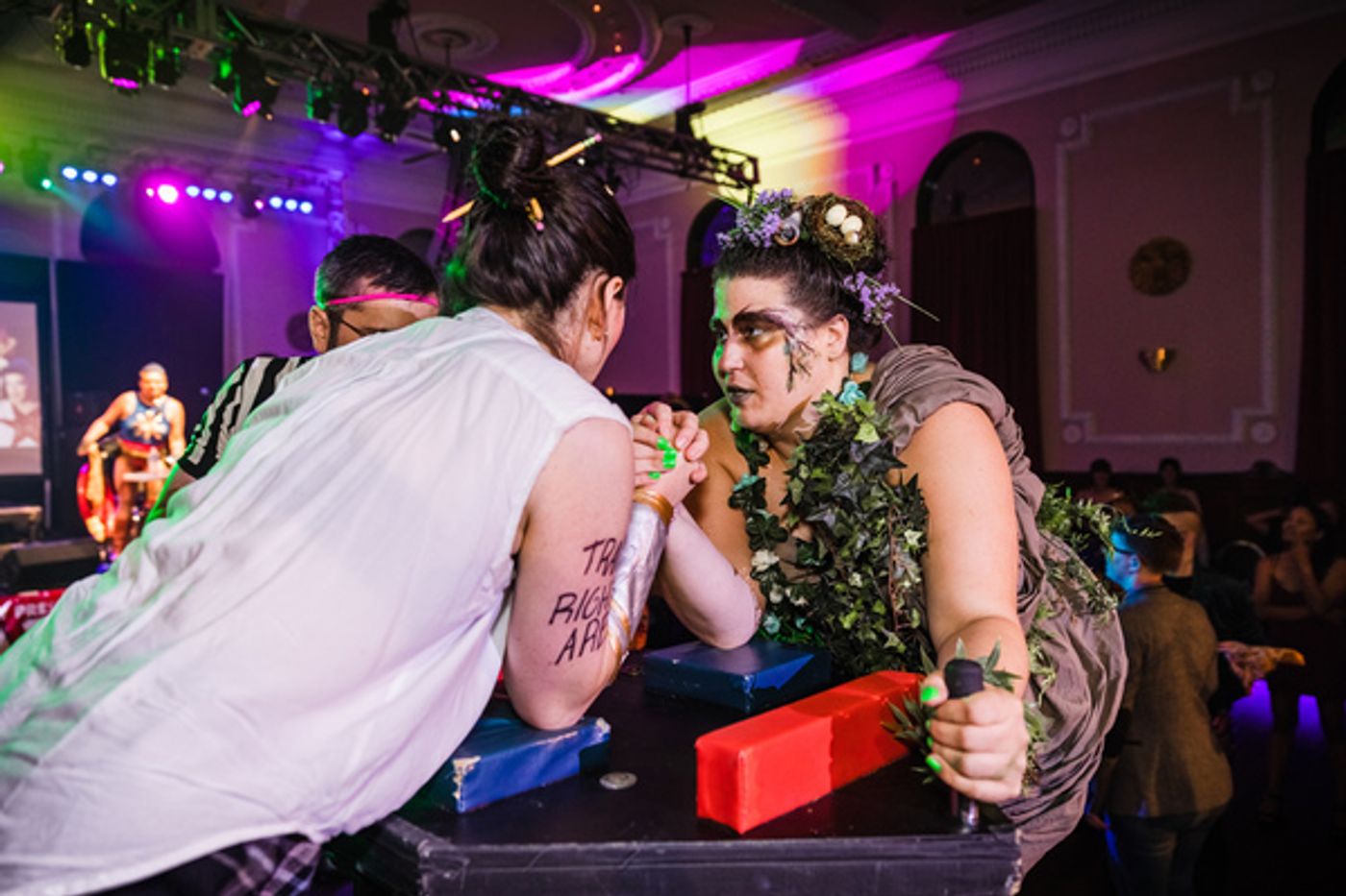 Photo Flash: The Chicago League of Lady Arms Wrestlers Presents CLLAW XXXIV: Good vs. Evil Photo Flash: The Chicago League of Lady Arms Wrestlers Presents CLLAW XXXIV: Good vs. Evil Image