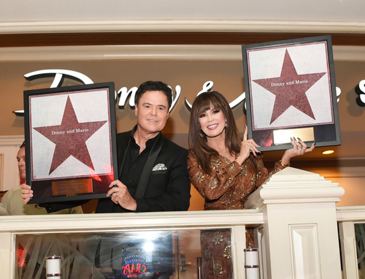 Donny & Marie Osmond at 