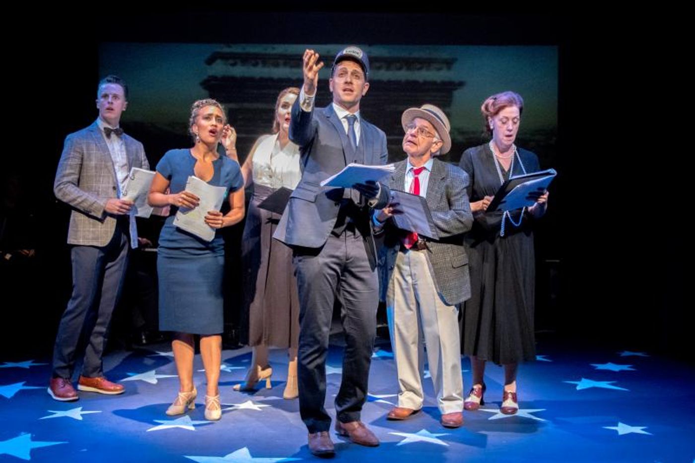 Review: The York Serves Up Vintage Cole Porter With FIFTY MILLION FRENCHMEN  Image