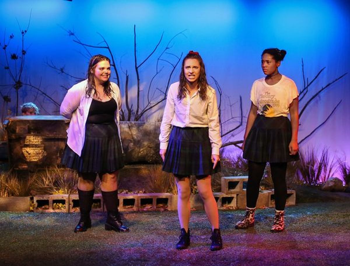 Abby Holland, Anna Williford, and Jasmine Thomas

 at 