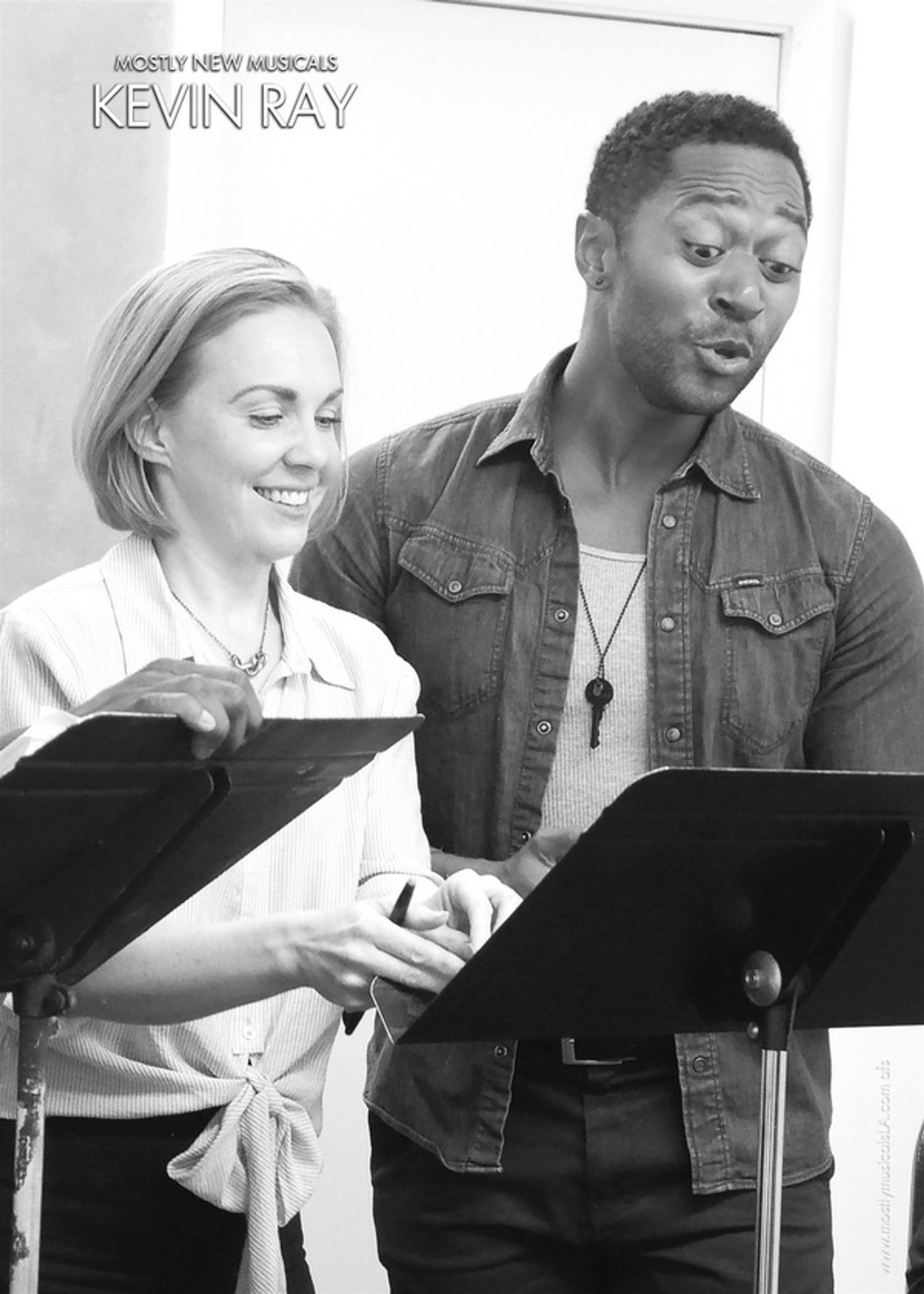 Photo Flash: The Jazzy Cast Of MostlyNEWmusicals: Kevin Ray In Rehearsal Photo Flash: The Jazzy Cast Of MostlyNEWmusicals: Kevin Ray In Rehearsal Image