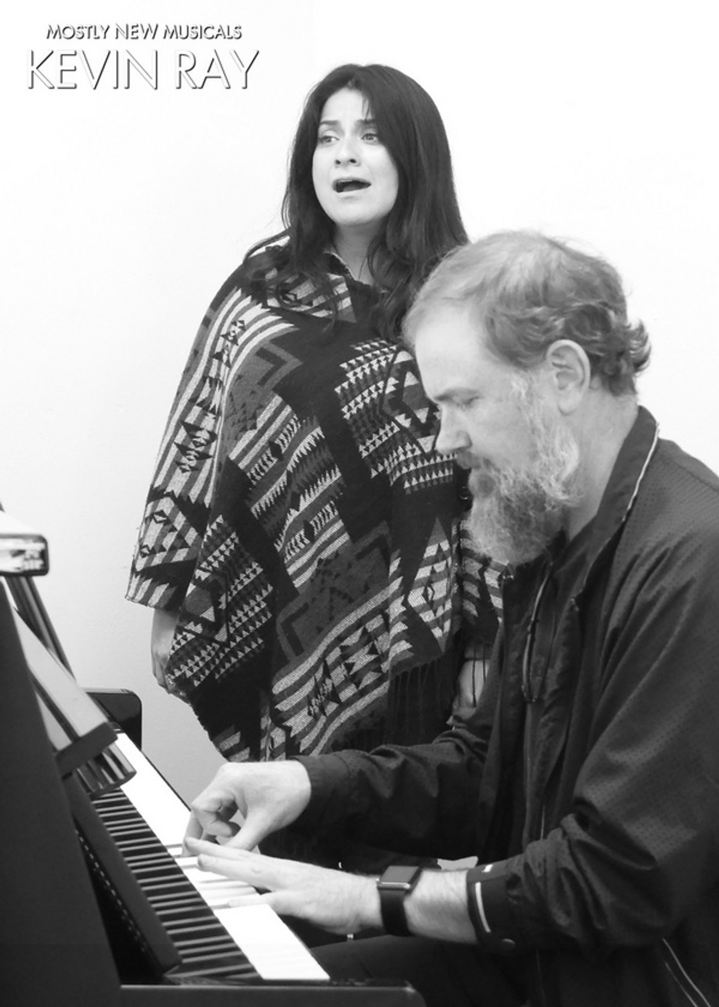 Photo Flash: The Jazzy Cast Of MostlyNEWmusicals: Kevin Ray In Rehearsal Photo Flash: The Jazzy Cast Of MostlyNEWmusicals: Kevin Ray In Rehearsal Image