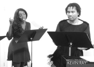 Miatta Lebile and Eric B Anthony   Photo