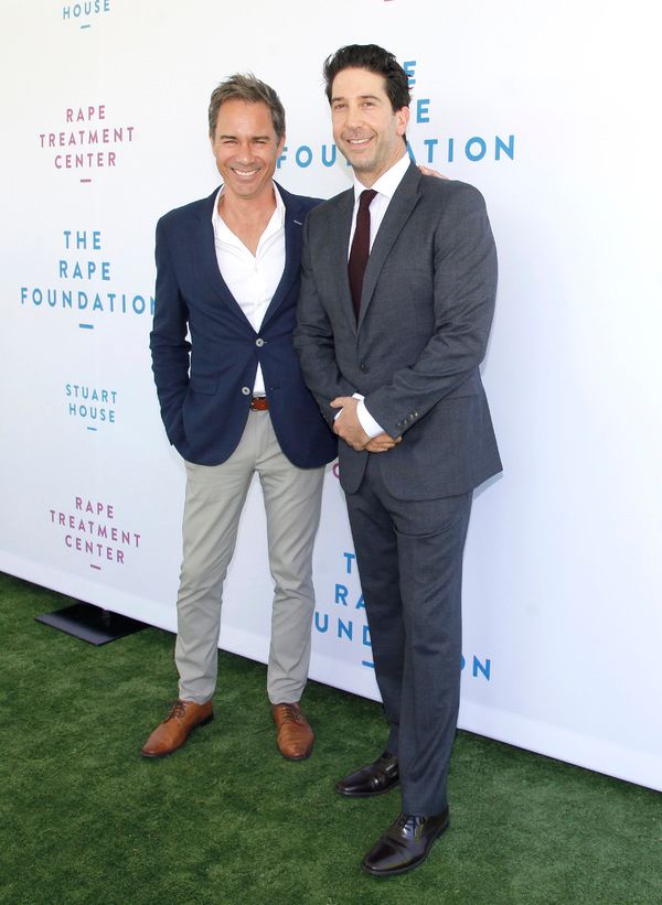 Eric McCormack and David Schwimmer Photo