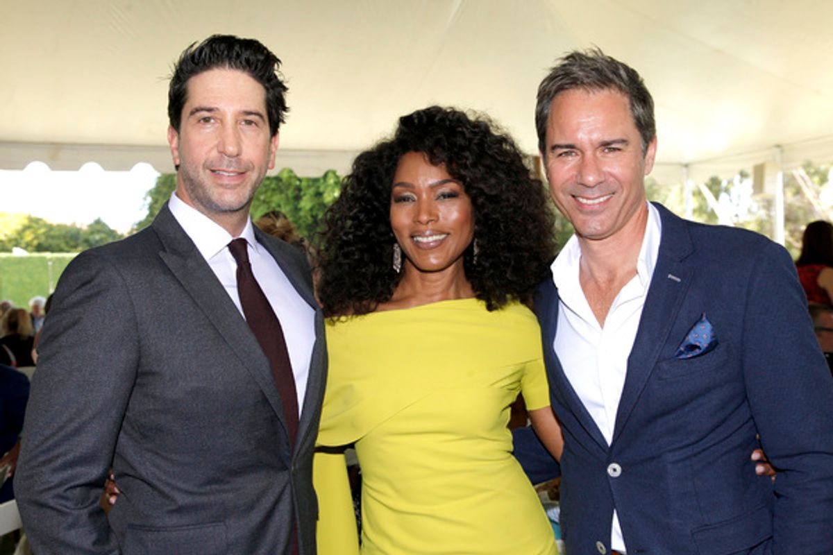 David Schwimmer, Angela Bassett and Eric McCormack  at 