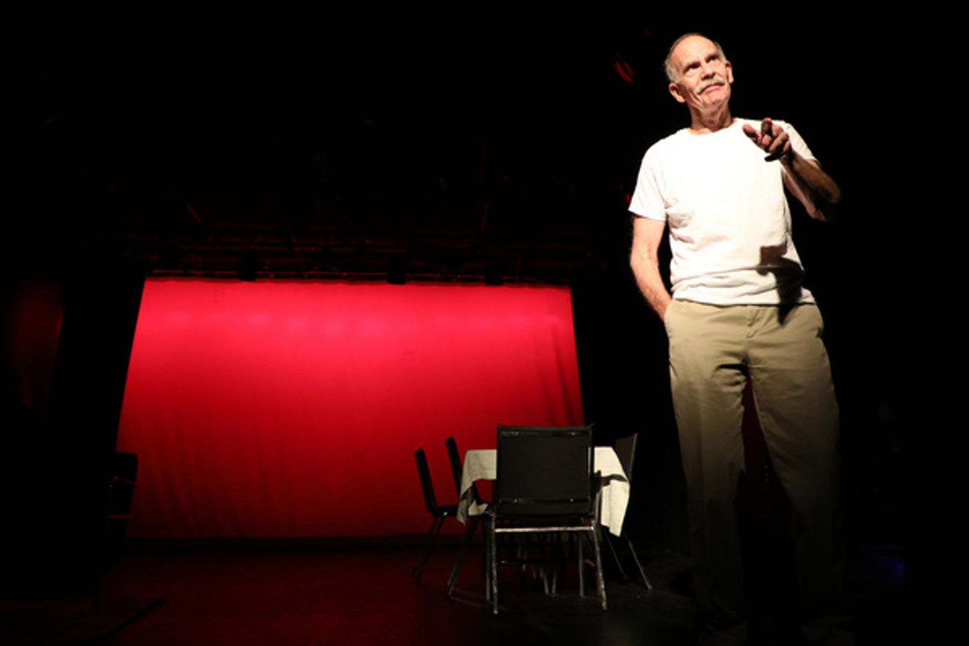 Photo Flash: First Look at Peter Levine's New Play APPLE, TABLE, PENNY  Image