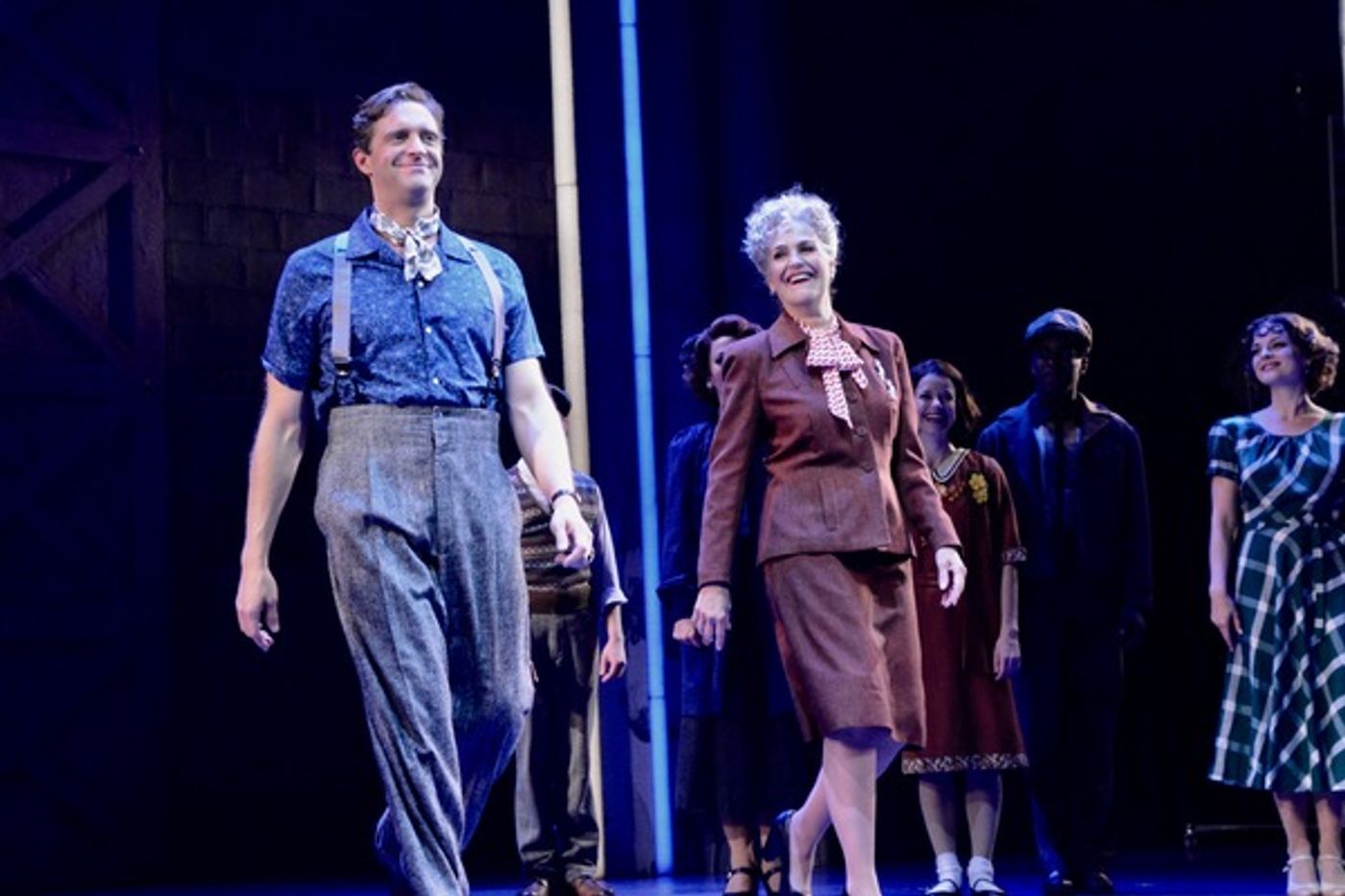 Photo Coverage: The Cast of Paper Mill's CHASING RAINBOWS Takes Opening Night Bows  Image